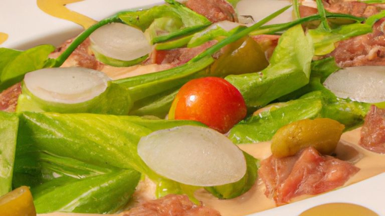 Salada de Grava ao Pesto e Atum