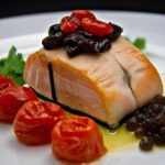 Salmão Recheado com Catupiry e Cogumelos