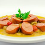 Salsicha ao Molho de Laranja