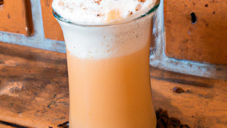 Shake de café proteico para o café da manhã