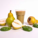 Smoothie de Pera, Espinafre e Gengibre