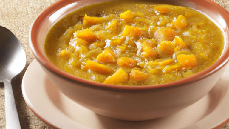 Sopa De Batata Doce