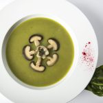 Sopa de Espinafre e Shimeji