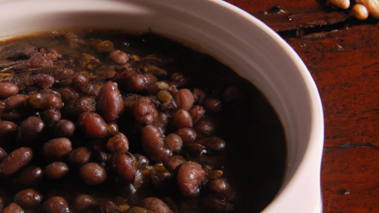 Sopa De Feijão Preto
