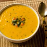 Sopa de Mandioca e Abóbora