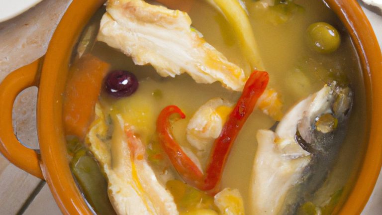 Sopa de Peixe Mediterrâneo
