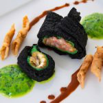 Strudel de algas marinhas