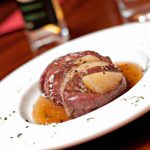 Tapa de cuadril (picanha argentina) ao molho de vinho