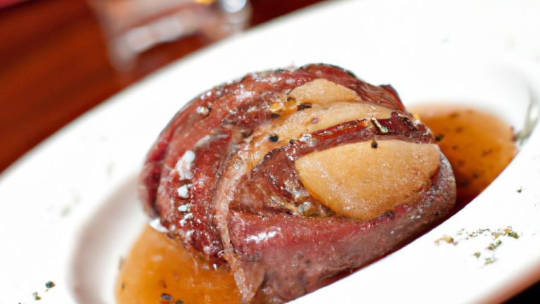 Tapa de cuadril (picanha argentina) ao molho de vinho