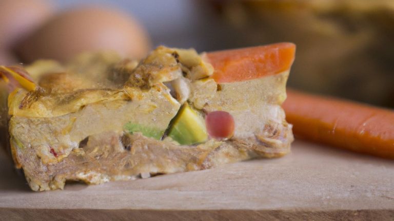 Torta integral de legumes