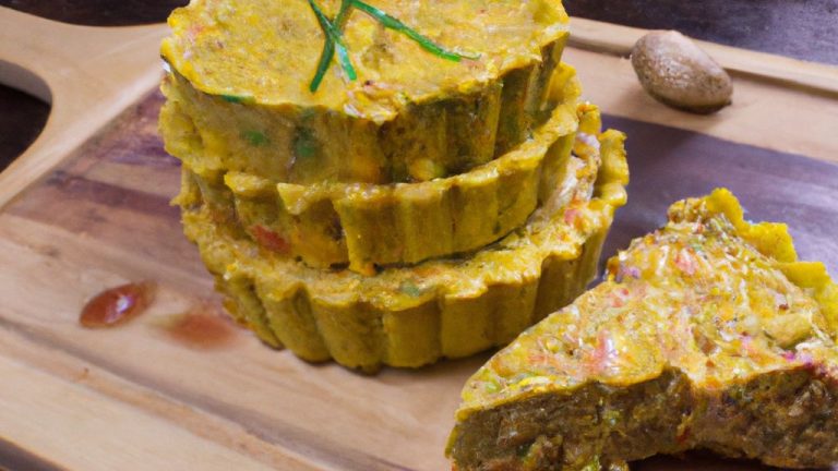 Torta salgada de abóbora