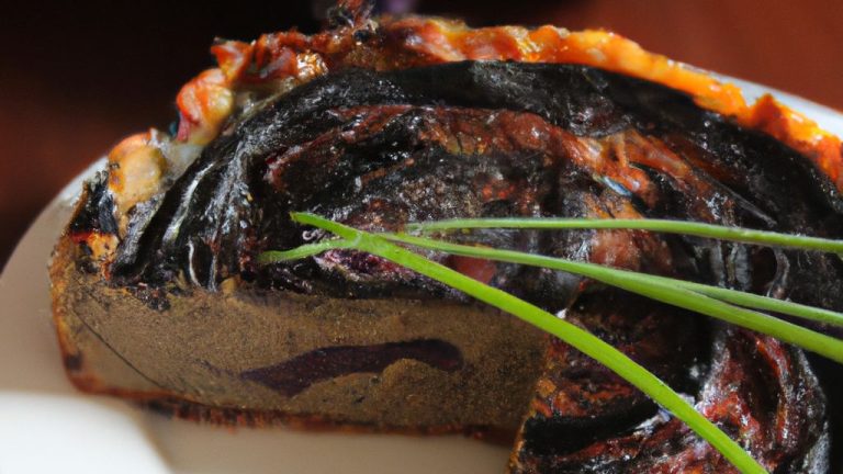 Torta vegana de berinjela