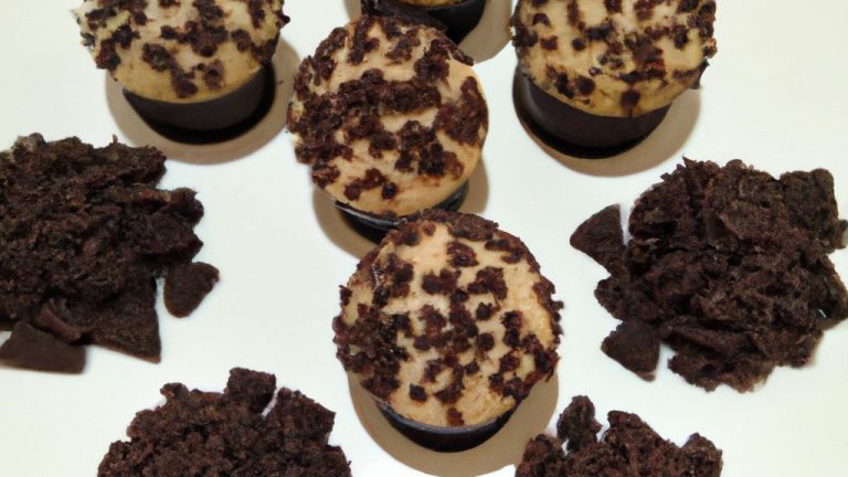 Trufas de chocolate e bolachas Oreo
