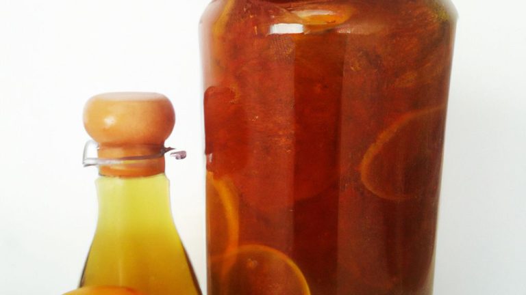 Vinagrete de laranja e mel