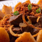 Alho Poró Com Carne Moída