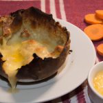 Almôndega com Batata no Forno