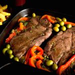 Bife Chorizo no Forno