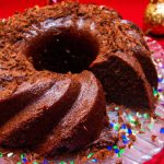 Bolo de Chocolate para o Natal