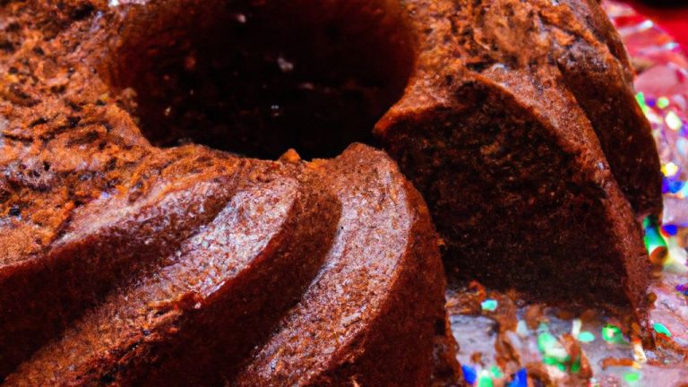 Bolo De Chocolate Para Natal
