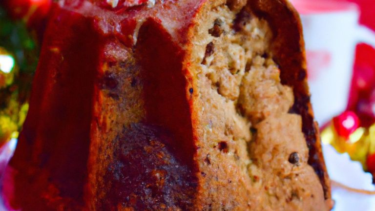 Bolo De Chocolate Para O Natal