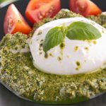 Burrata com Pesto