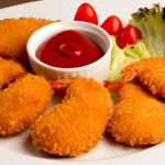 Camarão a Milanesa com Panko