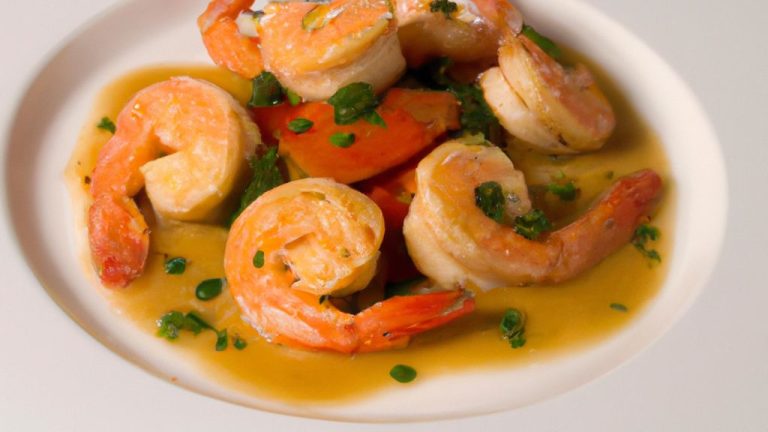 Camarão Com Legumes