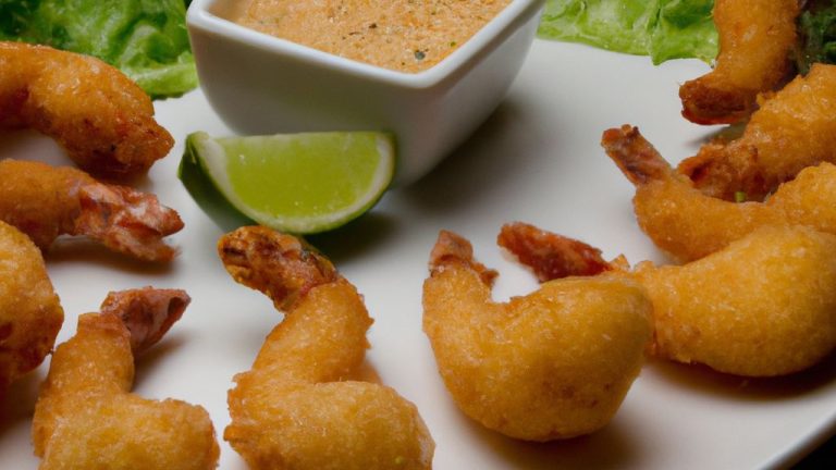 Camarão Empanado Com Panko