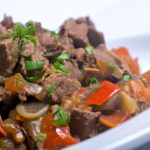 Carne Moída com Alho Poró