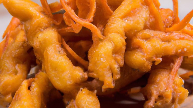 Cenoura Frita No Óleo