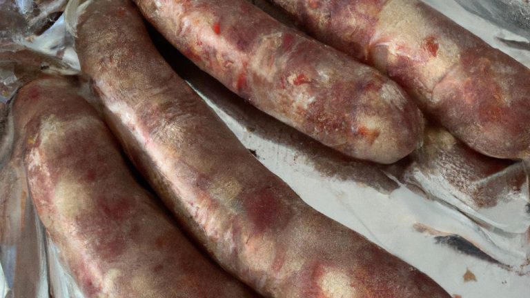 Como Assar Linguiça No Forno Com Papel Alumínio