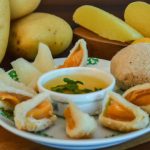 Coxinha de Frango Cozida com Batata