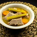 Pirão com Caldo de Carne