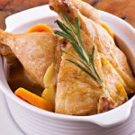 Coxa de Frango com Creme de Leite