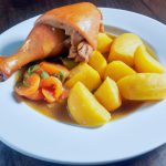 Coxa de Frango Cozida com Batata