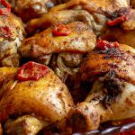 Coxas De Frango Recheadas Assadas No Forno