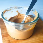 Doce Fit Com Pasta De Amendoim E Leite Em Pó