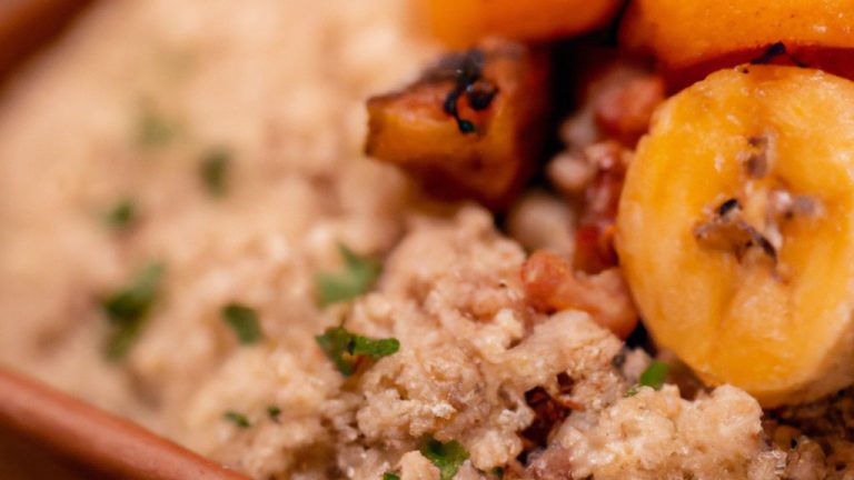 Farofa De Bacon E Banana Da Terra