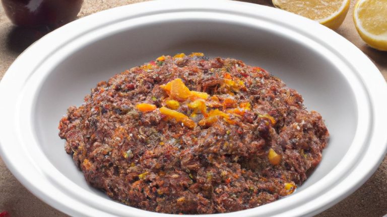 Farofa De Carne Moida Com Cenoura