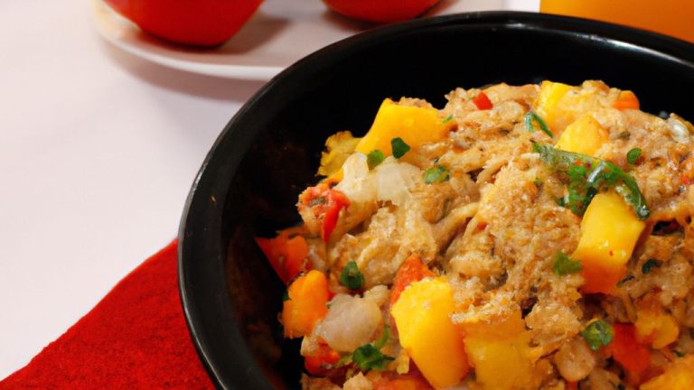 Farofa De Cenoura Com Carne Moída