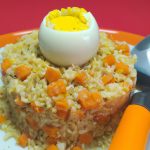 Farofa de Cenoura com Ovo