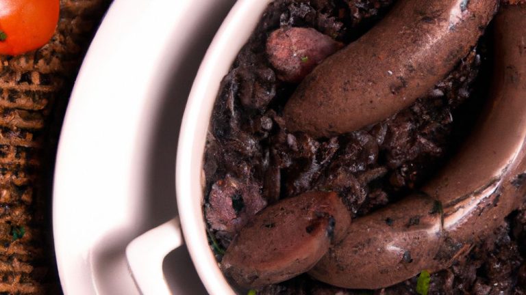 Feijão Preto Com Linguiça Toscana