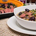 Feijão Preto Com Linguiça Toscana