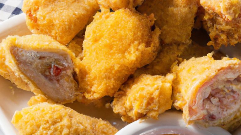 Frango Empanado Com Farinha De Milho