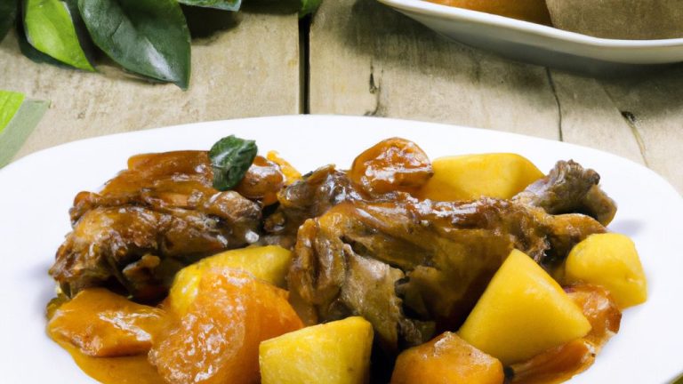 Frango Guisado Com Batatas