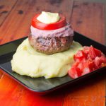 Hambúrguer Com Purê De Batata