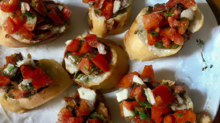 Ideias De Bruschettas