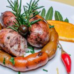 Linguiça Toscana com Legumes