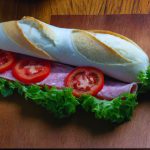 Lanche de Metro de Salame