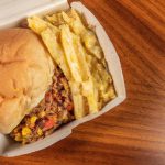 Sanduíche de frango cremoso